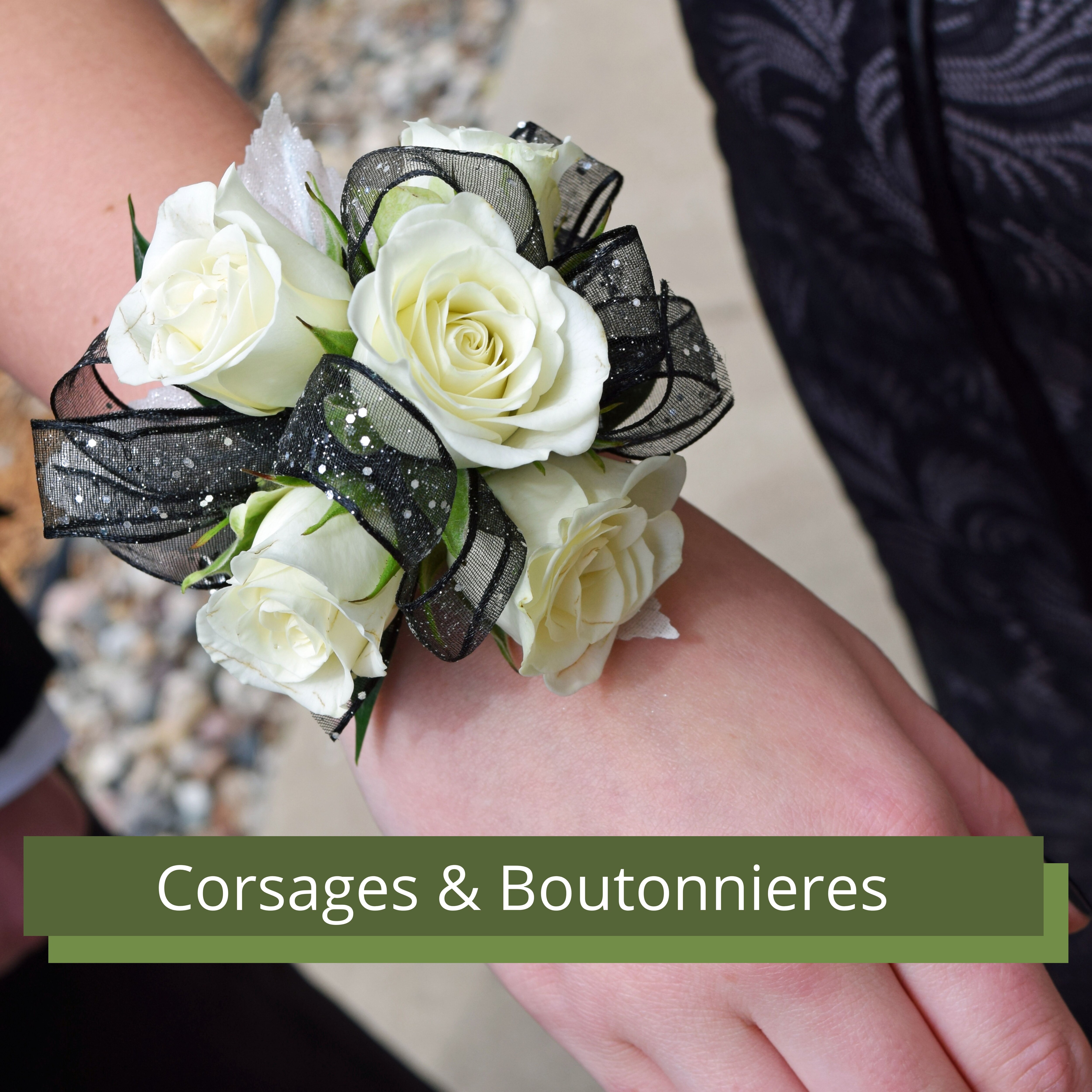 Corsages & Boutonnieres, Order Here